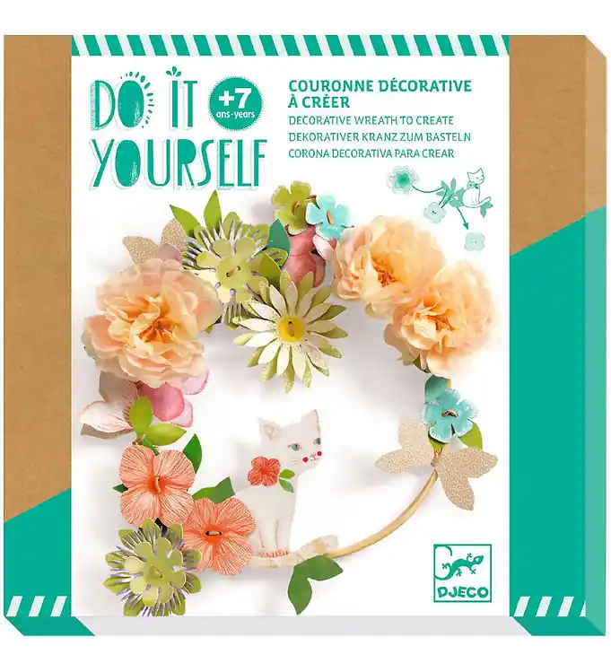 Djeco Creatieve Speelset - DIY - Dalia - Bloemenkroon Nu Kopen