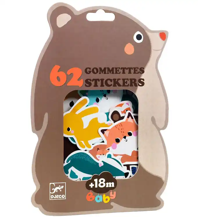 Speciale Aanbieding Djeco Stickers - 62 st. - Bosdier