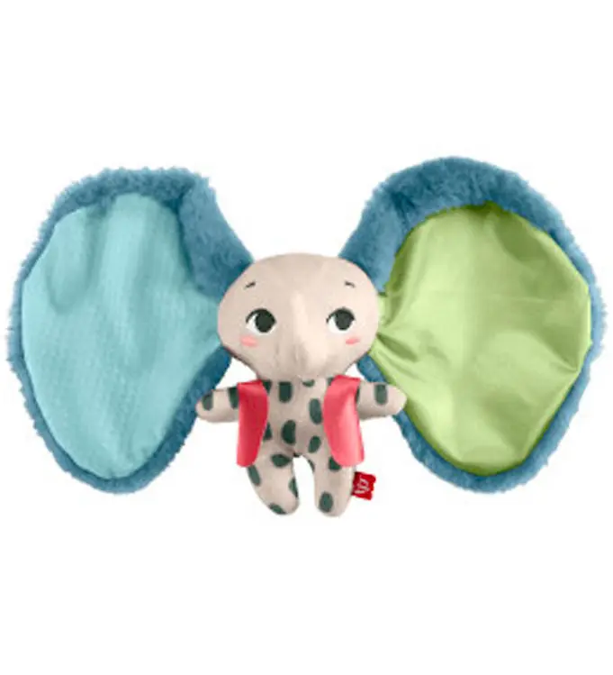Beste Prijs Fisher-Price Knuffel - Alle oren - 18,4 x 31,7 cm - Lovely Olifa