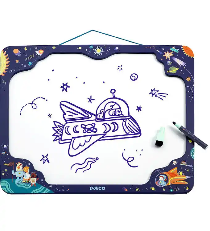Op = Op Djeco Magnetisch Bord - Lucille Michieli - Space