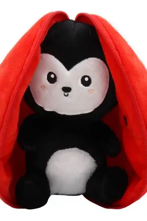 Alleen Vandaag Flipetz Knuffel - Komeet De Lieveheersbeestje Tomaat - 20 cm
