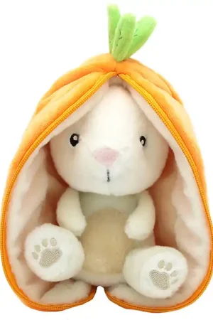 Flipetz Knuffel - Gadget De Bunny Wortel - 20 cm Rechtstreeks Van De Fabrikant