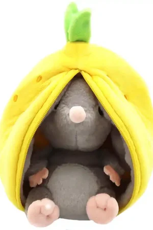 Alleen Vandaag Flipetz Knuffel - Raket De Muis Lemon - 20 cm
