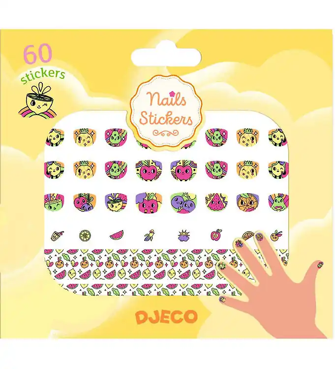 Flitsaanbieding Djeco Nagels Stickers - 120 stk - Boost