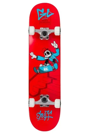 Nu Kopen Enuff Skateboard - 7,75'' - Skully Compleet - Rood