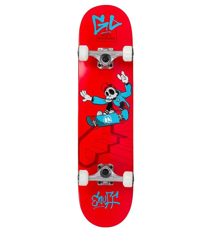 Nu Kopen Enuff Skateboard - 7,75'' - Skully Compleet - Rood