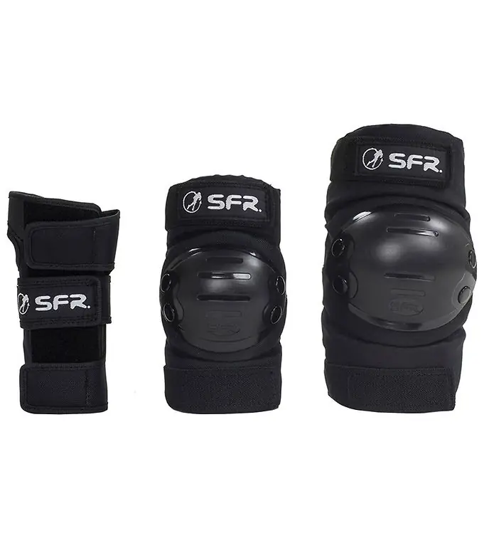 Shop Nu SFR Beschermingsset - Youth Ramp Triple Pad Set - Zwart
