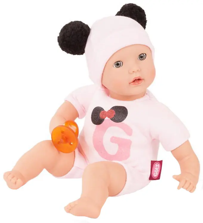 Merkproduct Götz Pop - Muffin - 33 cm - Twee jurkjes
