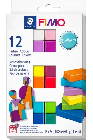 Laatste Kans Staedtler FIMO Speelklei - Soft - 12x25 g - Briljant