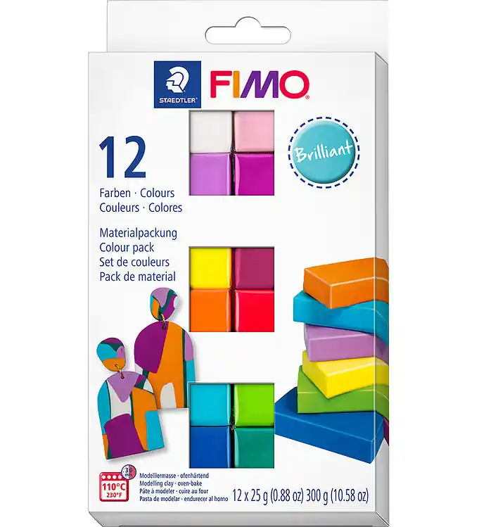 Laatste Kans Staedtler FIMO Speelklei - Soft - 12x25 g - Briljant