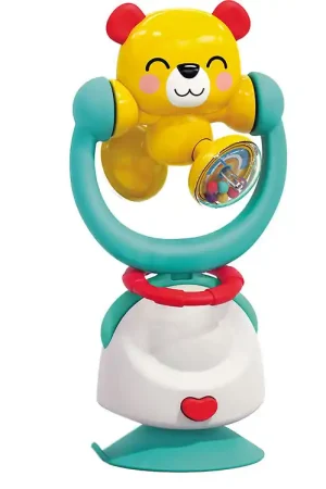 Lage Prijs Kinder and Kids Rammelaar - 2-in-1 - Kung Fu-beer m. Rotatie