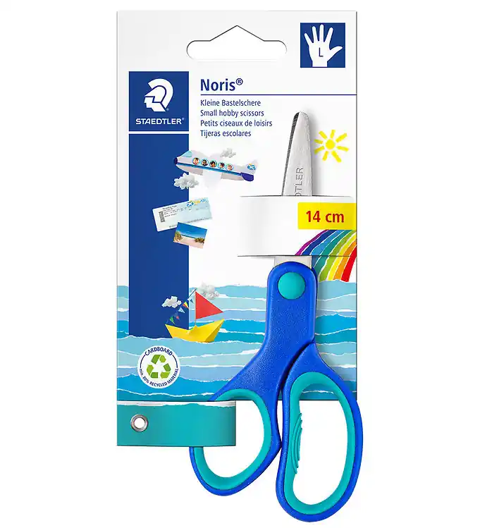 Staedtler Schaar - Linkshandig - Noris - 14 cm - Blauw Weekendaanbieding