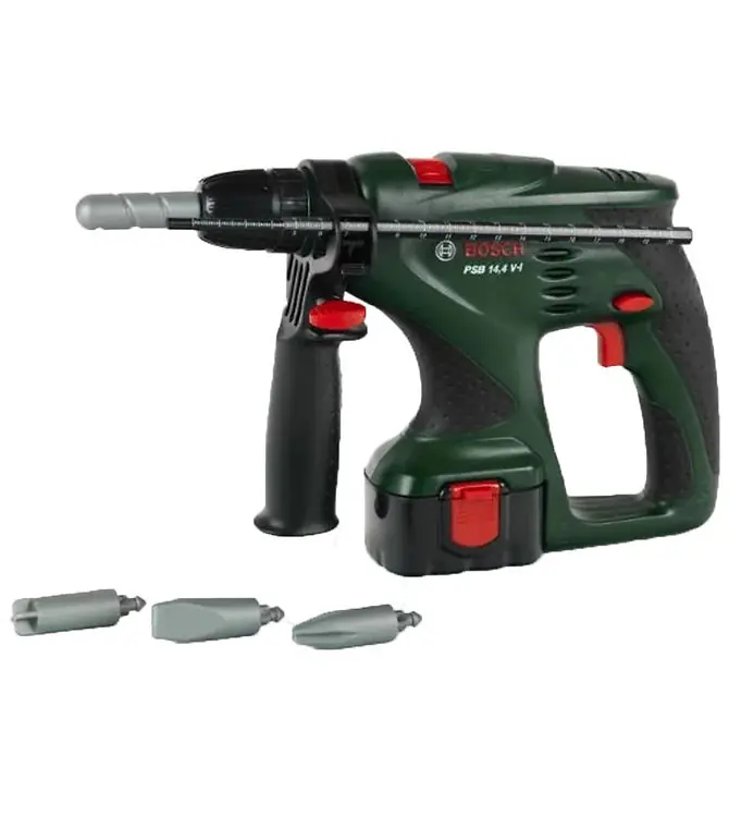 Meest Verkocht Bosch Mini Klopboormachine m. Licht/geluid- Speelgoed - Donkergr