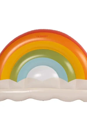 Bestseller Filibabba Luchtbed - 124x78 cm - Regenboog