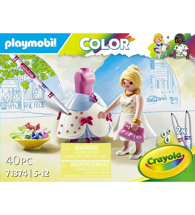 Playmobil Kleur - Modieuze jurk - 71374 - 40 Onderdelen Aanbieding