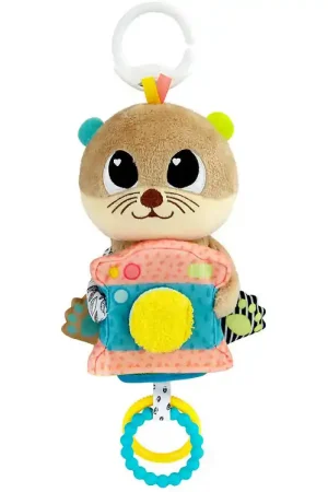 Lamaze Hangspeeltje - Zeeotter Rammelaar m. Hangspeeltje Direct Beschikbaar