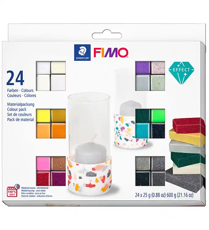 Staedtler FIMO Speelklei - Soft - 24x25 g - Effect Aanbieding