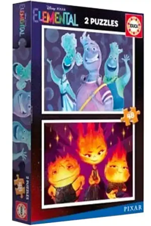 Voordeelprijs Educa Puzzel - 2x48 - Elemental