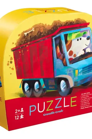 Premium Crocodile Creek Puzzel - 12 Bakstenen - Ga BIG Dog