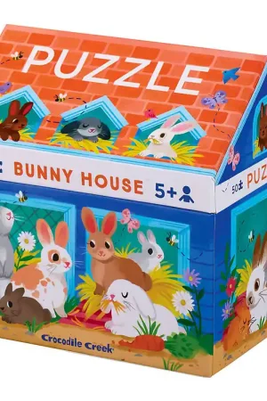 Crocodile Creek Puzzel - 50 Bakstenen - Chicken Coop Alleen Vandaag