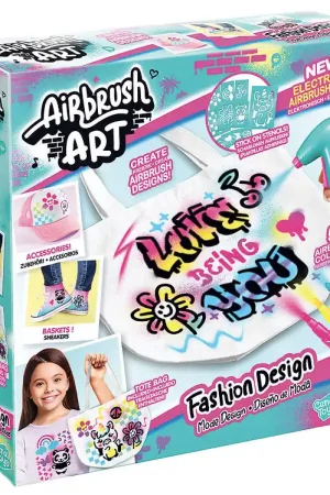 Airbrush Plush Creatieve Speelset - Fashion Design Kit Goedkoop