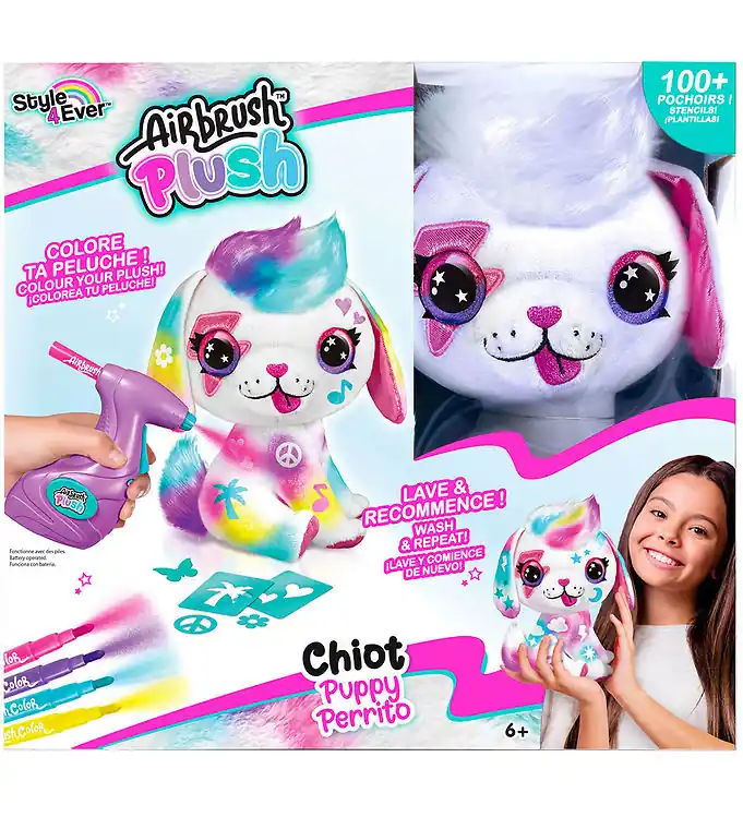 Merkproduct Airbrush Plush Knuffel - Zelf maken Hondje
