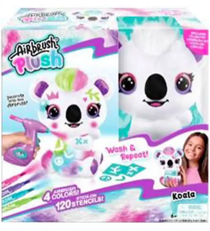 Koopje Airbrush Plush Knuffel - 23 cm - DIY Koala