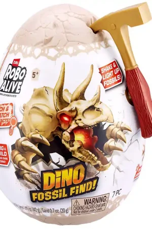 Speciale Aanbieding Robo Alive Speelgoed - Dino Fossiele vondst - S1 - Ei Mini - Ass