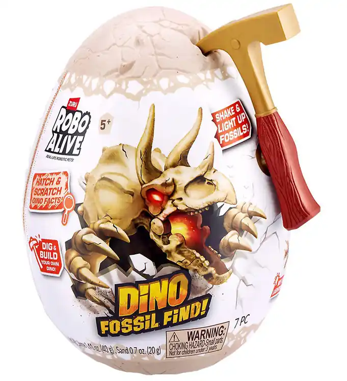 Speciale Aanbieding Robo Alive Speelgoed - Dino Fossiele vondst - S1 - Ei Mini - Ass