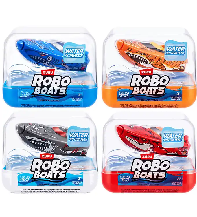 Robo Alive Badspeelgoed - Robo Boats - Assorti - Oranje/Rood/B Koopje