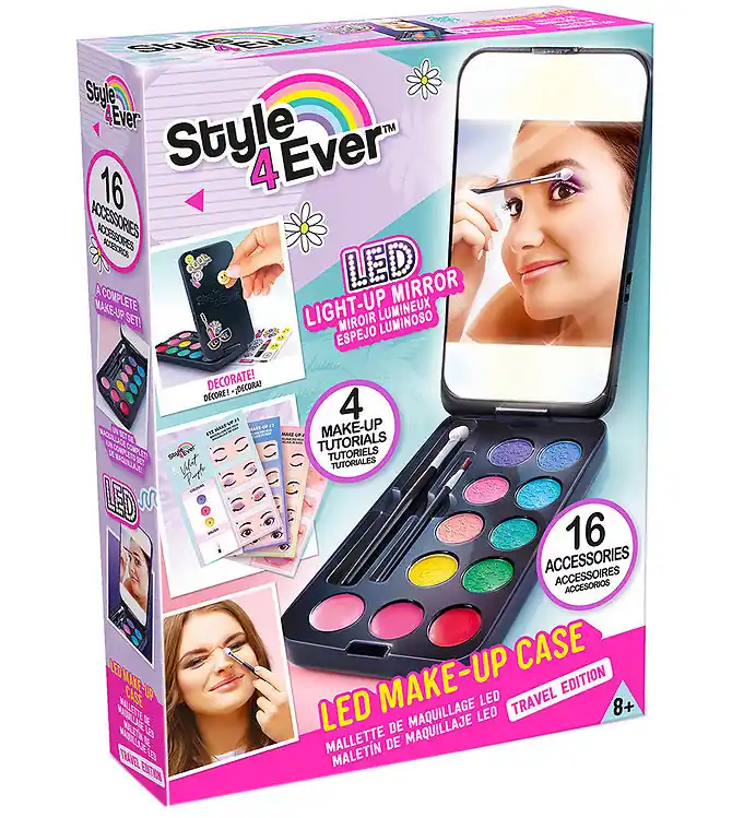 Bestseller Style 4 Ever Mini Make-up Etui m. LED-Licht