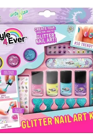 Speciale Aanbieding Style 4 Ever Glitter Nagelkunstset