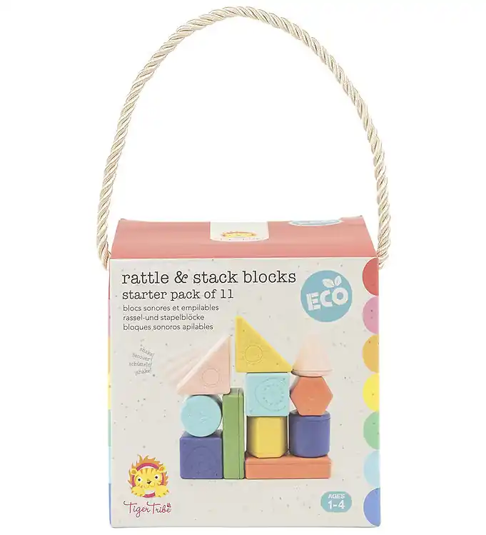 Flitsaanbieding Tiger Tribe Rammelaarblokken - Rammelaar & Stapel Blocks - Start