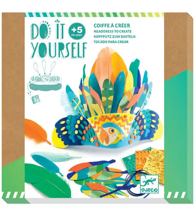 Djeco Creatieve Speelset - DIY-hoed - Rio Tijdelijk Beschikbaar