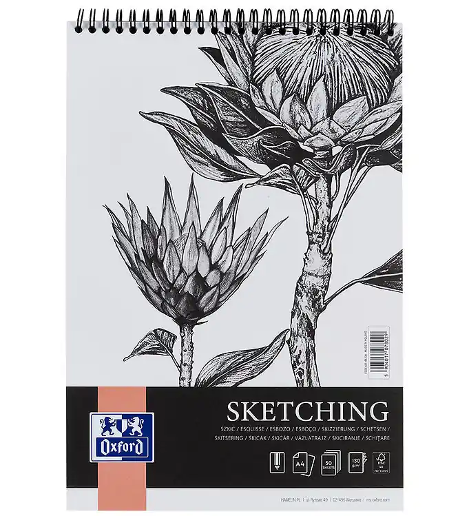 Flitsaanbieding Oxford Schetsblok - A4 - Creatief schetsblok