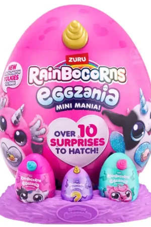 Direct Beschikbaar Rainbocorns Verrassing - 14 Onderdelen - Eggzania Mini Manie