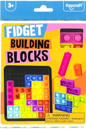 Aanbieding Keycraft Speelgoed - Pop-it - Fidget Building Blocks