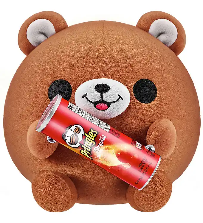 Lage Kosten Snackles Knuffel - 35 cm - De Beer Terry m. Pringles
