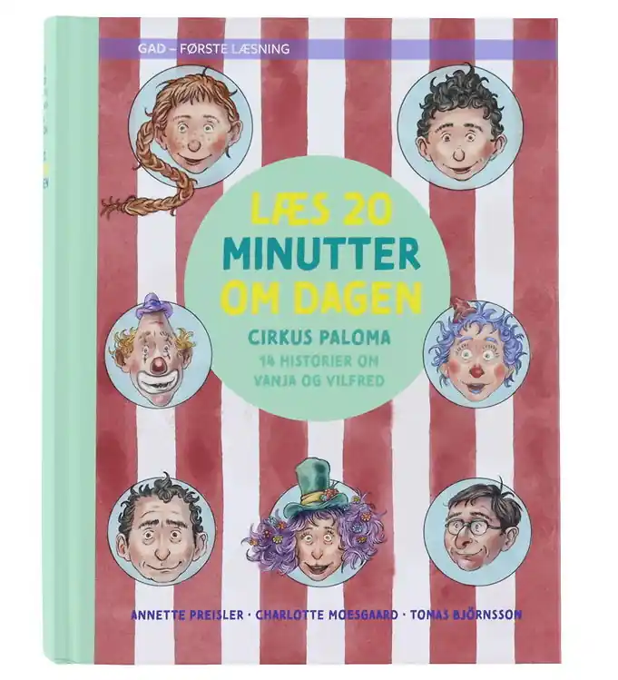 Gads Forlag Boek - Lees 20 minuten per dag - Circus Paloma - Dan Lage Kosten
