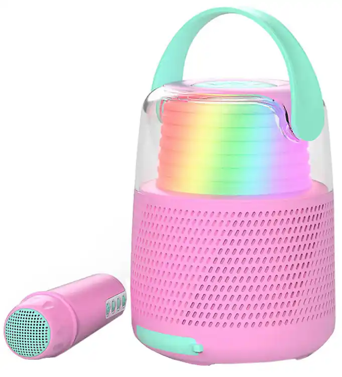 Mobility Ingebouwde luidspreker m. Microfoon - Karaoke - Rose Weekendaanbieding