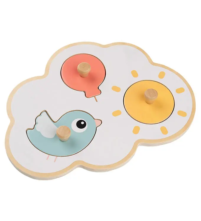 Fabrieksprijs Done by Deer Puzzel - Hout - Happy Clouds