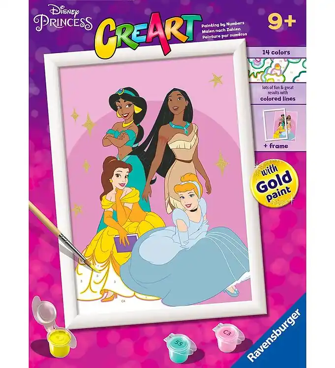 Ravensburger CreArt Verfset - Disney Princess Betrouwbaar