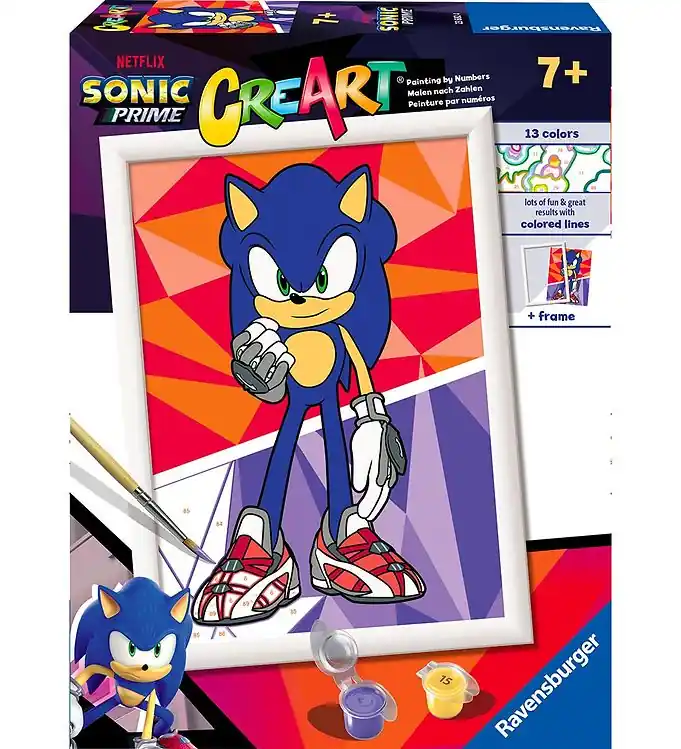 Ravensburger CreArt Verfset - Sonic Prime Dagaanbieding