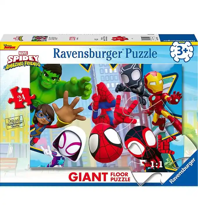 Bestseller Ravensburger Vloerpuzzel - 24 Bakstenen - Een geweldige Team