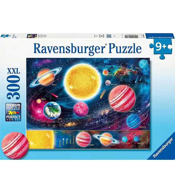 Ravensburger Puzzel - 300 Bakstenen - De Solar System Express Levering