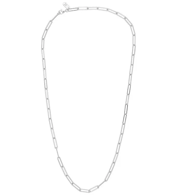 Weekendaanbieding Design Letters Ketting - Dikke Square Schakel - Large - 45 cm -
