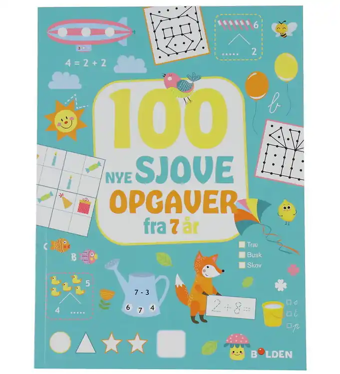 Finale Uitverkoop Forlaget Bolden Werkboek - 100 nieuwe leuke oefeningen - Vanaf 7