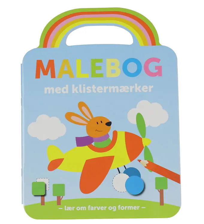Forlaget Bolden Kleurboek m. Stickers - Vliegen Hete Deal