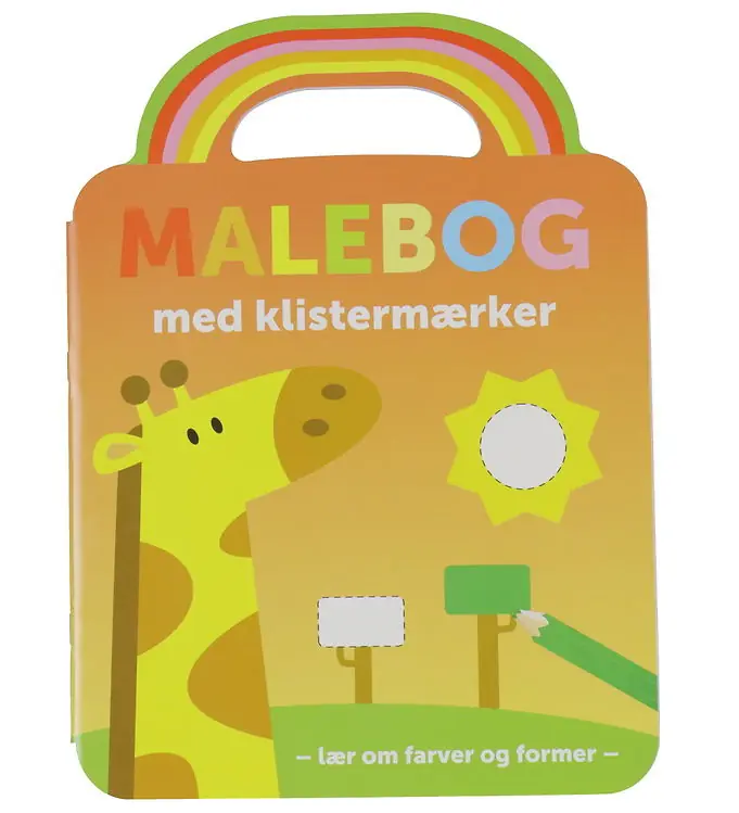 Superprijs Forlaget Bolden Kleurboek m. Stickers - Giraf