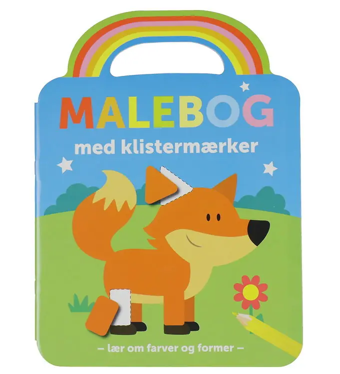 Forlaget Bolden Kleurboek m. Stickers - Vos Fabrieksprijs